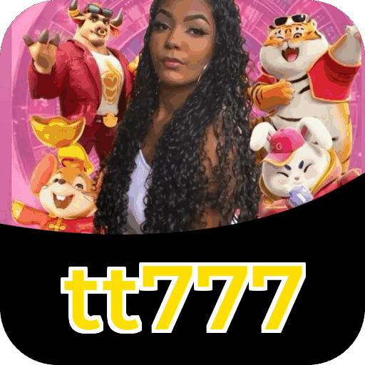 Interface do aplicativo tt777 mostrando jogos disponíveis no iOS e Android